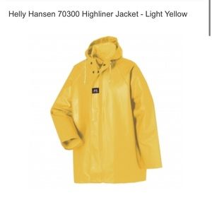 Helly Hansen Work Wear Waterproof PVC Rain Jacket